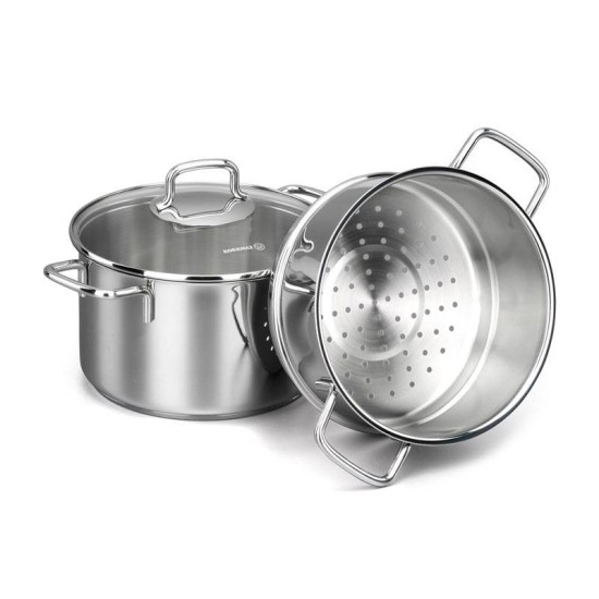KORKMAZ Perla lonac set za kuhanje na pari 3L - A1521 KORKMAZ Perla lonac set za kuhanje na pari 3L - A1521
