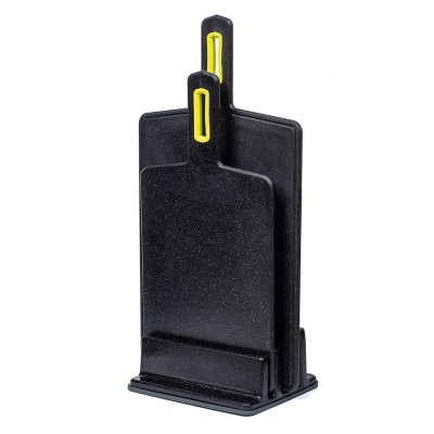 Altom Design set daske za rezanje 21 / 26 cm, crna- 0207020139