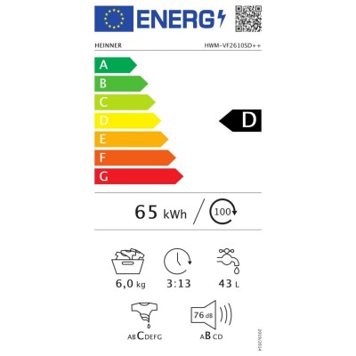 HEINNER PERILICA RUBLJA HWM-VF2610SD++