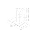 Elica napa Flat Glass IX/A/60 Elica napa Flat Glass IX/A/60