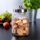 ALTOM DESIGN STAKLENI SPREMNIK ZA HRANU 900ML - 0203018396 ALTOM DESIGN STAKLENI SPREMNIK ZA HRANU 900ML - 0203018396