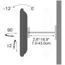 Stell zidni nosač za tv SHO 2050 SLIM - 30" do 50" Stell zidni nosač za tv SHO 2050 SLIM - 30" do 50"