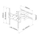 Stell zidni nosač za tv SHO 2050 SLIM - 30" do 50" Stell zidni nosač za tv SHO 2050 SLIM - 30" do 50"
