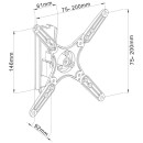 Stell zidni nosač za tv SHO 1160 - 13" do 40" Stell zidni nosač za tv SHO 1160 - 13" do 40"