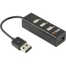 Yenkee USB priključak YHB 4001BK Yenkee USB priključak YHB 4001BK