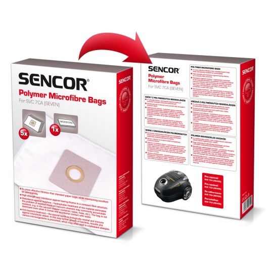 Sencor vrećice za usisavač SVC 7CA - 5PCS Sencor vrećice za usisavač SVC 7CA - 5PCS