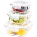 Lamart set staklenih posuda za hranu LT6012 Lamart set staklenih posuda za hranu LT6012