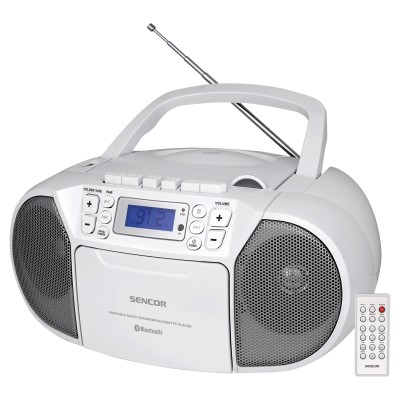 Sencor prijenosni radio SPT 3907 W  Bluetooth /CD/ MP3/SD/USB/AUX