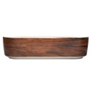 Altom Design porculanska posuda za pečenje 26 cm Happy home drvo dekor Altom Design porculanska posuda za pečenje 26 cm Happy home drvo dekor