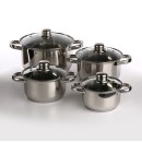 Altom Design set lonaca od nehrđajućeg čelika 8 elemenata Luis Altom Design set lonaca od nehrđajućeg čelika 8 elemenata Luis