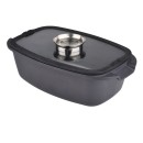 Altom Design posuda za pečenje sa staklenim poklopcem Valdinox Prime 32 cm x 21 cm 5,7 litara Altom Design posuda za pečenje sa staklenim poklopcem Valdinox Prime 32 cm x 21 cm 5,7 litara