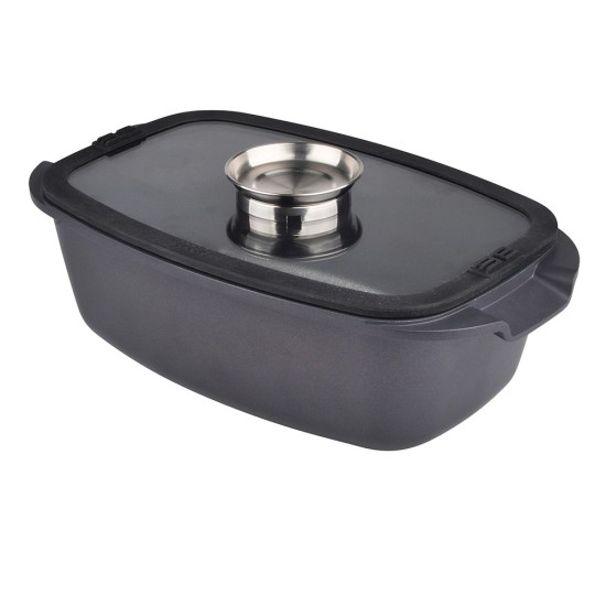 Altom Design posuda za pečenje sa staklenim poklopcem Valdinox Prime 32 cm x 21 cm 5,7 litara Altom Design posuda za pečenje sa staklenim poklopcem Valdinox Prime 32 cm x 21 cm 5,7 litara