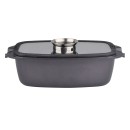 Altom Design posuda za pečenje sa staklenim poklopcem Valdinox Prime 32 cm x 21 cm 5,7 litara Altom Design posuda za pečenje sa staklenim poklopcem Valdinox Prime 32 cm x 21 cm 5,7 litara