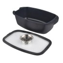 Altom Design posuda za pečenje sa staklenim poklopcem Valdinox Prime 32 cm x 21 cm 5,7 litara Altom Design posuda za pečenje sa staklenim poklopcem Valdinox Prime 32 cm x 21 cm 5,7 litara