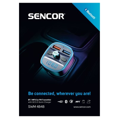 Sencor FM transmiter SWM 4848 BT