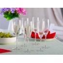 Altom Design čaše za šampanjac Diamond 180 ml komplet 6 komada Altom Design čaše za šampanjac Diamond 180 ml komplet 6 komada