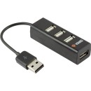 Yenkee USB priključak YHB 4001BK Yenkee USB priključak YHB 4001BK