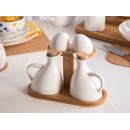 Altom Design set za sol, papar, ocat i ulje na podlozi od bambusa -01010156 Altom Design set za sol, papar, ocat i ulje na podlozi od bambusa -01010156