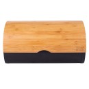 Altom Design posuda za kruh s bambusovim poklopcem crna 38x24x20 cm - 020401752 Altom Design posuda za kruh s bambusovim poklopcem crna 38x24x20 cm - 020401752