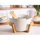 Altom Design zdjela za salatu s podlogom i žlicama od bambusa 29 x 25 x 16cm - 01010052034 Altom Design zdjela za salatu s podlogom i žlicama od bambusa 29 x 25 x 16cm - 01010052034