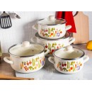 Silesia set lonaca Klara Wege za plin i indukciju sa staklenim poklopcima -02050021156 Silesia set lonaca Klara Wege za plin i indukciju sa staklenim poklopcima -02050021156