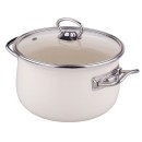 Silesia set lonaca Kate sa staklenim poklopcima, krem boja - 02050021166 Silesia set lonaca Kate sa staklenim poklopcima, krem boja - 02050021166