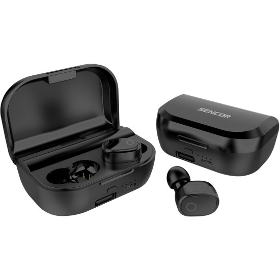 Sencor bluetooth bežične slušalice SEP 520BT BK TWS Sencor bluetooth bežične slušalice SEP 520BT BK TWS