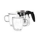 Altom Design termo staklene šalice za kavu i čaj Andrea 350 ml (set od 2 čaše) + vrč 900 ml - 020302364 Altom Design termo staklene šalice za kavu i čaj Andrea 350 ml (set od 2 čaše) + vrč 900 ml - 020302364