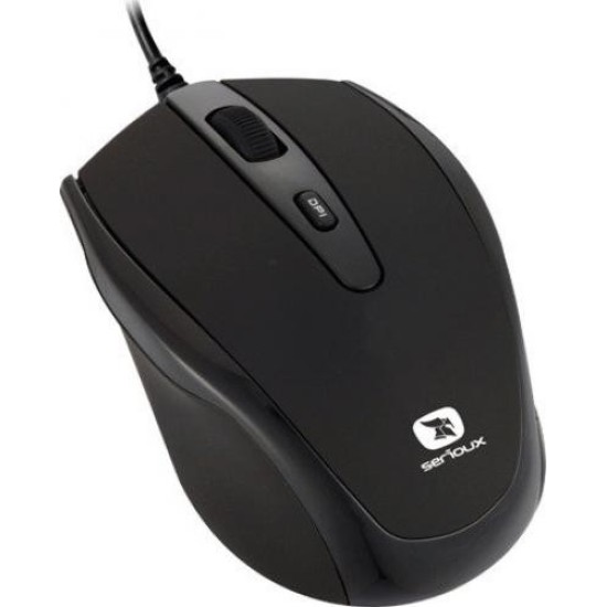 Serioux optički miš PMO3300-BK Serioux optički miš PMO3300-BK