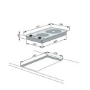 Amica ugradbena plinska ploča PG3510X Amica ugradbena plinska ploča PG3510X