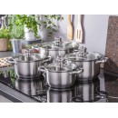 Altom Design set lonaca od nehrđajućeg čelika 8 elemenata Vito Altom Design set lonaca od nehrđajućeg čelika 8 elemenata Vito