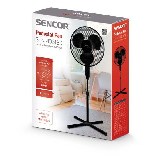 Sencor podni ventilator SFN 4031BK Sencor podni ventilator SFN 4031BK