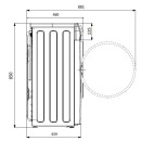 Heinner perilica rublja SLIM HWM-H6010E++ Heinner perilica rublja SLIM HWM-H6010E++