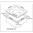 Heinner ugradbena plinska ploča HBH-S584I-IX Heinner ugradbena plinska ploča HBH-S584I-IX