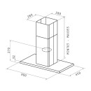 ELICA Napa GALAXY ISLAND BLIX/A/90X45 ELICA Napa GALAXY ISLAND BLIX/A/90X45