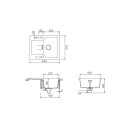 SCHOCK Sudoper MANHATTAN D-100XS SCHOCK Sudoper MANHATTAN D-100XS