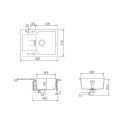 SCHOCK Sudoper MANHATTAN D-100S SCHOCK Sudoper MANHATTAN D-100S