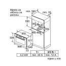 BOSCH Ugradbena pećnica VBD5780S0