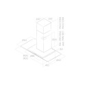ELICA Napa FLAT GLASS IX/A/60 ELICA Napa FLAT GLASS IX/A/60