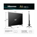 HISENSE TV UHD 165cm 65A6Q