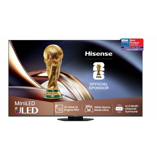 HISENSE TV ULED Mini LED 165cm 65U8Q HISENSE TV ULED Mini LED 165cm 65U8Q